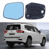 Heated Rearview Mirror Lens Reflector for Toyota Land Cruiser 300 LC300 (22 Models).