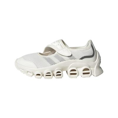 Оригинальные Adifom Megajane Универсальные Удобные Мэри Джейн Слипоны Нескользящие Прочные Низкие Кроссовки для Повседневной Носки Женские кроссовки Белые JQ8245