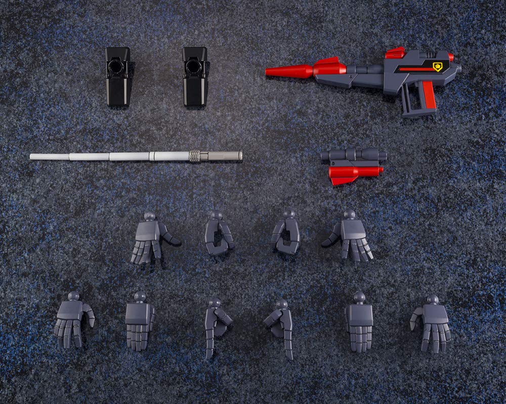 Juya Brave Police Height Approximately 165mm Plastic Model KP494 J-Decker Non-Scale