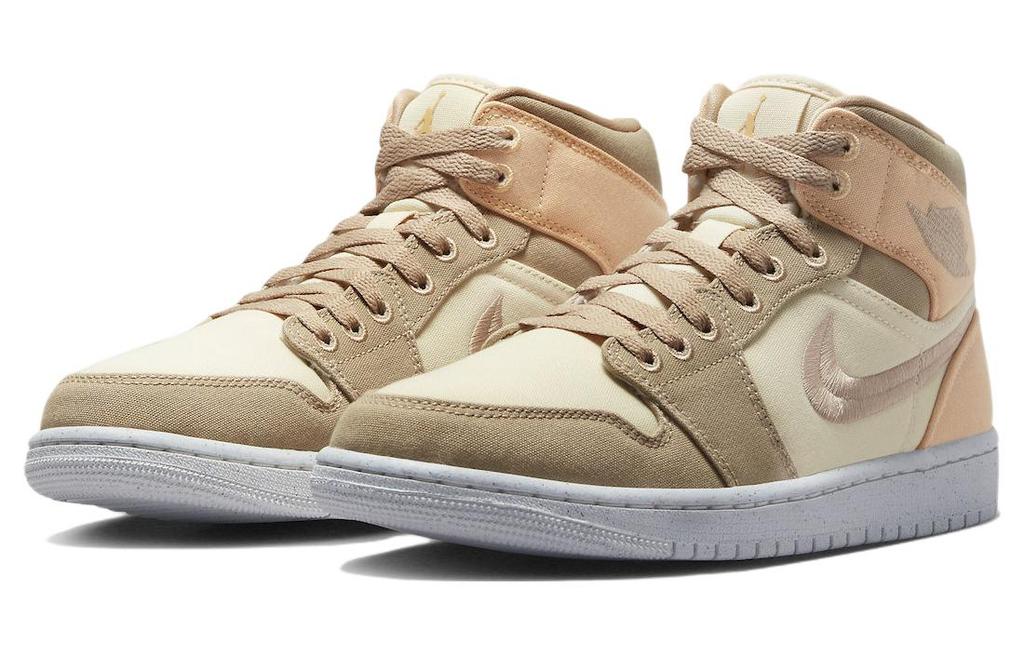 Jordan 1 Mid Se Canvas Khaki Women's DV0427-102
