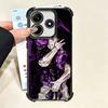 Аниме Фушигуро Тодзи JUJUSU Мягкий чехол для телефона для Xiaomi Poco X7 X8 Pro Max X6 X5 X3 F8 Ultra F7 M8 M7 M5S Redmi 15C 15A 15 14C 13