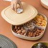 Fruit Plate Creative Snack Box Fruit Nut Candy Tray Organizer Compartment Dried Fruit Box