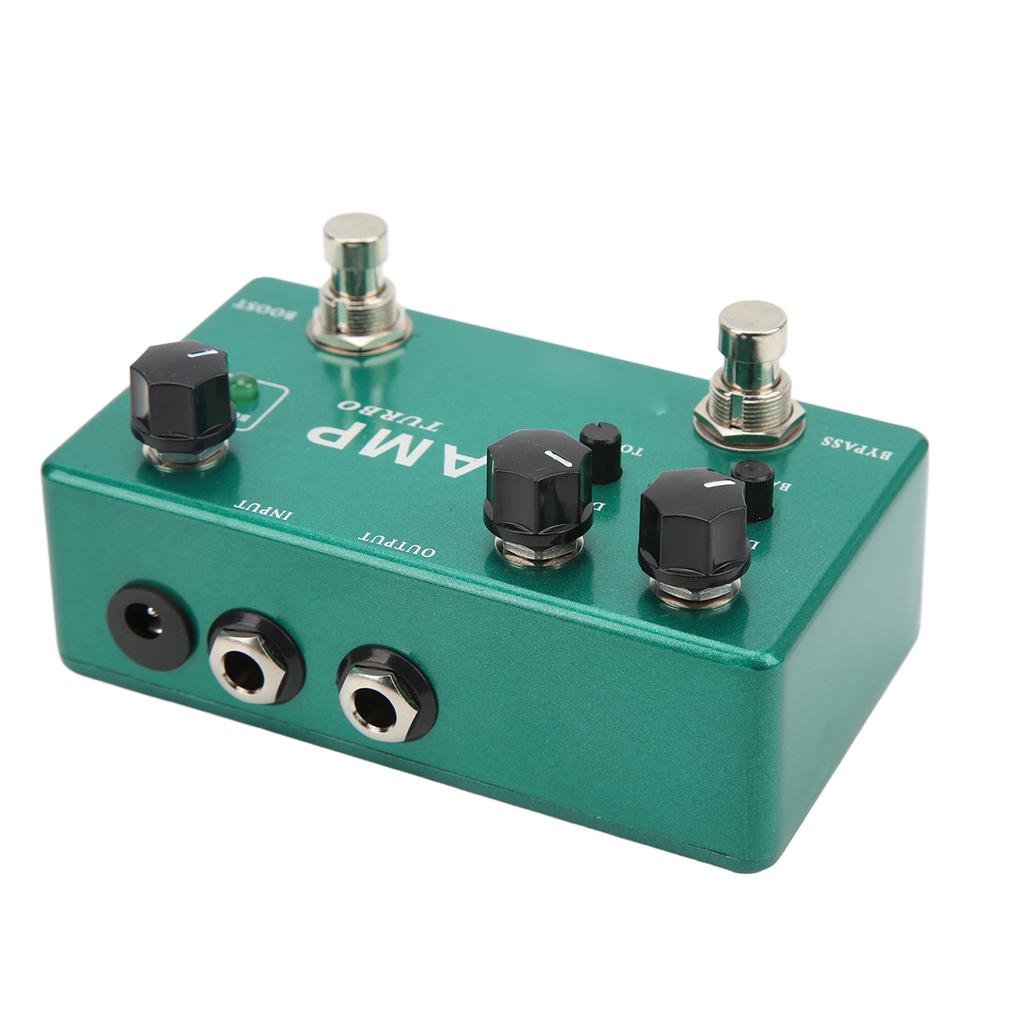 Overdrive Boost Effect Pedal Metal Multifunctional 2 In 1 Guitar Pedals with True Bypass