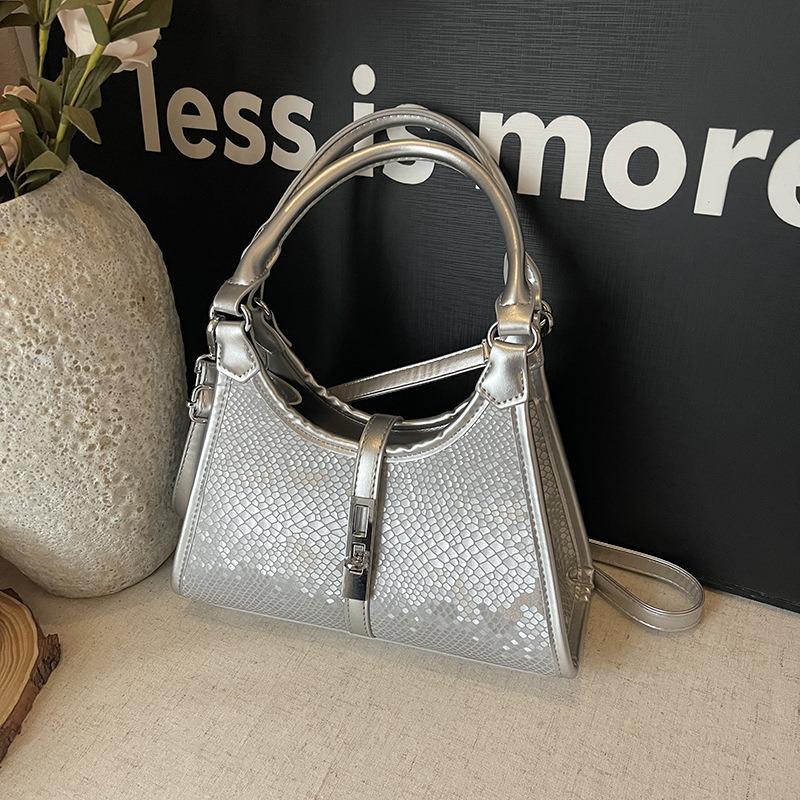 Простая ретро наплечная сумка женская новая повседневная нишевого дизайна портативная сумка-мессенджер под мышкой