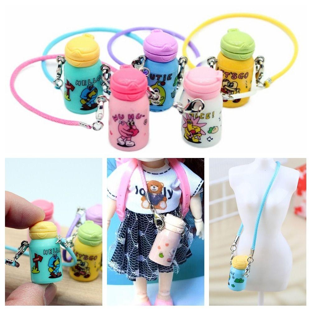 Toys Accessories Mini Water Bottle 1:12 Dollhouse Pretend Play Toys Dollhouse Accessories