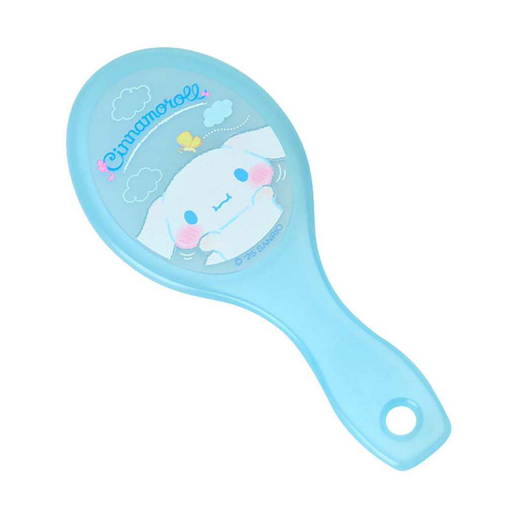Зеркало и расческа Sanrio с футляром (Щеки Пуни Пуни) Корица ролл 308021