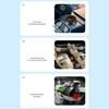 Car Air Freshener Solar Energy Auto Rotating Essential Oil Diffuser Easy Installation Aromatherapy Air Purifier Accessories