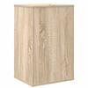 Record Storage Cabinet Sonoma Oak 38 x 33 x 61 cm Engineered Wood