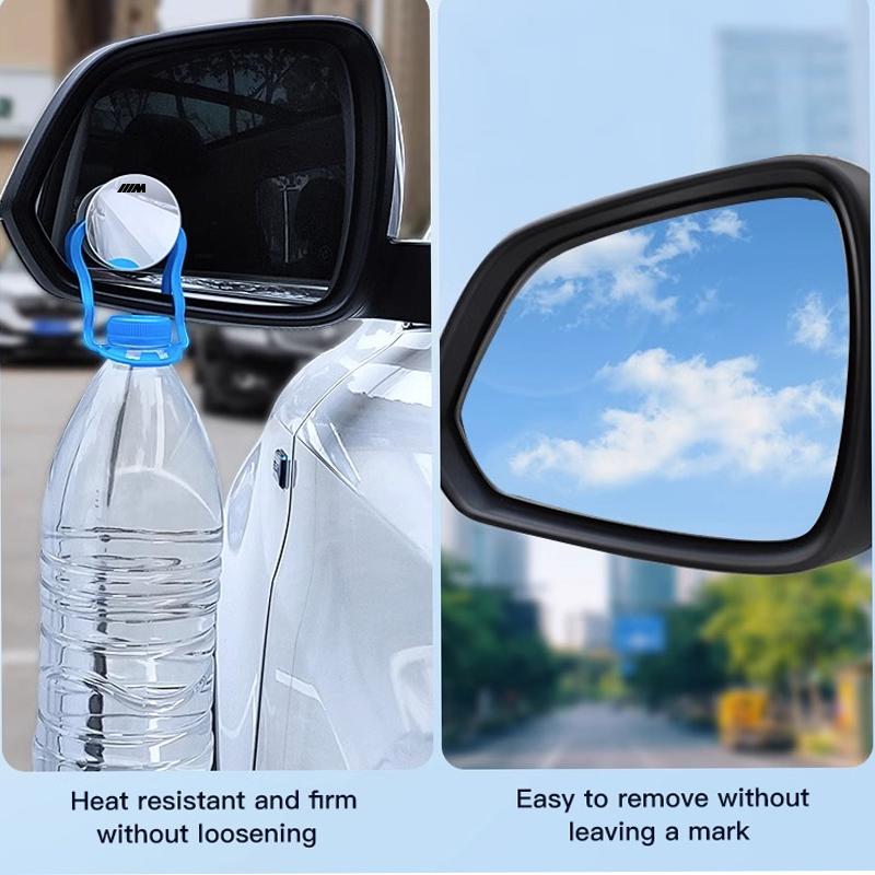 For BMW M X1 X3 M Logo Car Mirror Wide 360° Angle Blind Spot Mirrors Sticker For BMW G80 G06 G07 G42 G14 G15 G16 F82 X1 X3 M1 M2 M3 M4 M5 M6 M7