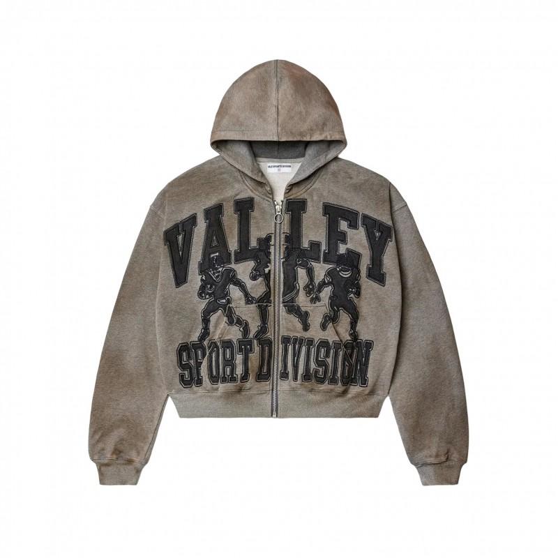 Y2K Camo Print Zip Hoodie Women Loose Fit Casual Streetwear