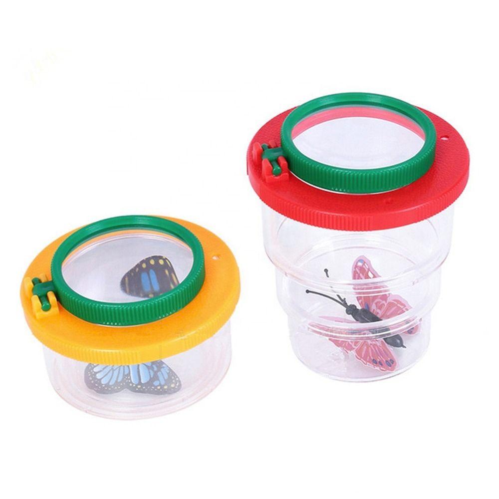 Development Toy Kids Gift Insect Box Magnifier Insect Observer Kit Bug Viewer Insect Catcher Cage
