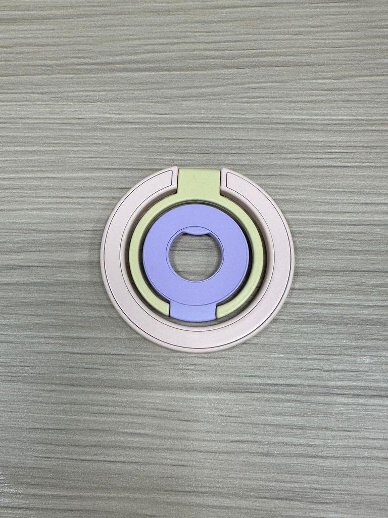 Foldable Magnetic Phone Holder Ring - Strong Grip for Hands-Free Use