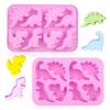 Dinosaur Shape Mold Silicone Ice Flexible Ice Maker for Halloween Party Drinks