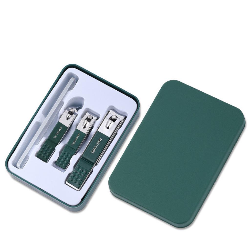 Anti-Splash Multipurpose Nail Clipper Set for Home Manicure and Personal Care