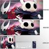 Anime Cute HD Table Mat Large Carpet Hollow Knight Gaming Accessories Mouse Pad Office PC Laptop Cartoon Game Cabinet Mousepad