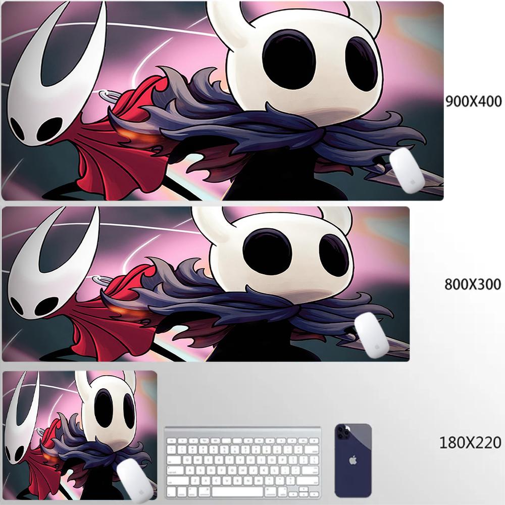 Anime Cute HD Table Mat Large Carpet Hollow Knight Gaming Accessories Mouse Pad Office PC Laptop Cartoon Game Cabinet Mousepad