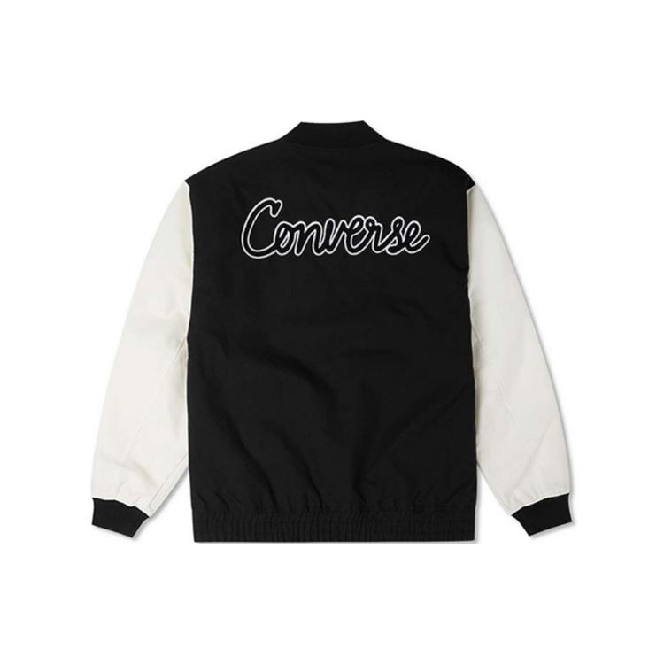 Converse Jackets Men's Black V Neck Moderate Other (Unisex) Jackets 10025514 A03