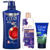 Clear Men Увлажняющий набор для ухода за волосами и телом против перхоти