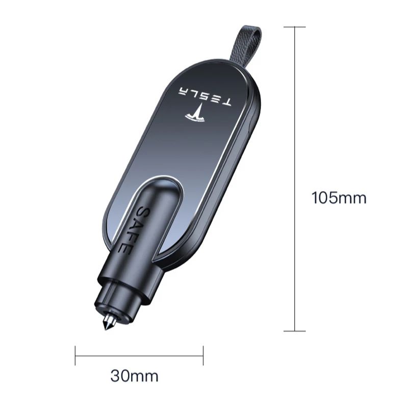 Car Window Breaker Hammer Seat Belt Cutter Emergency Escape Tools For Tesla Model 3 Model S Model X Model Y Cybertruck Roadster