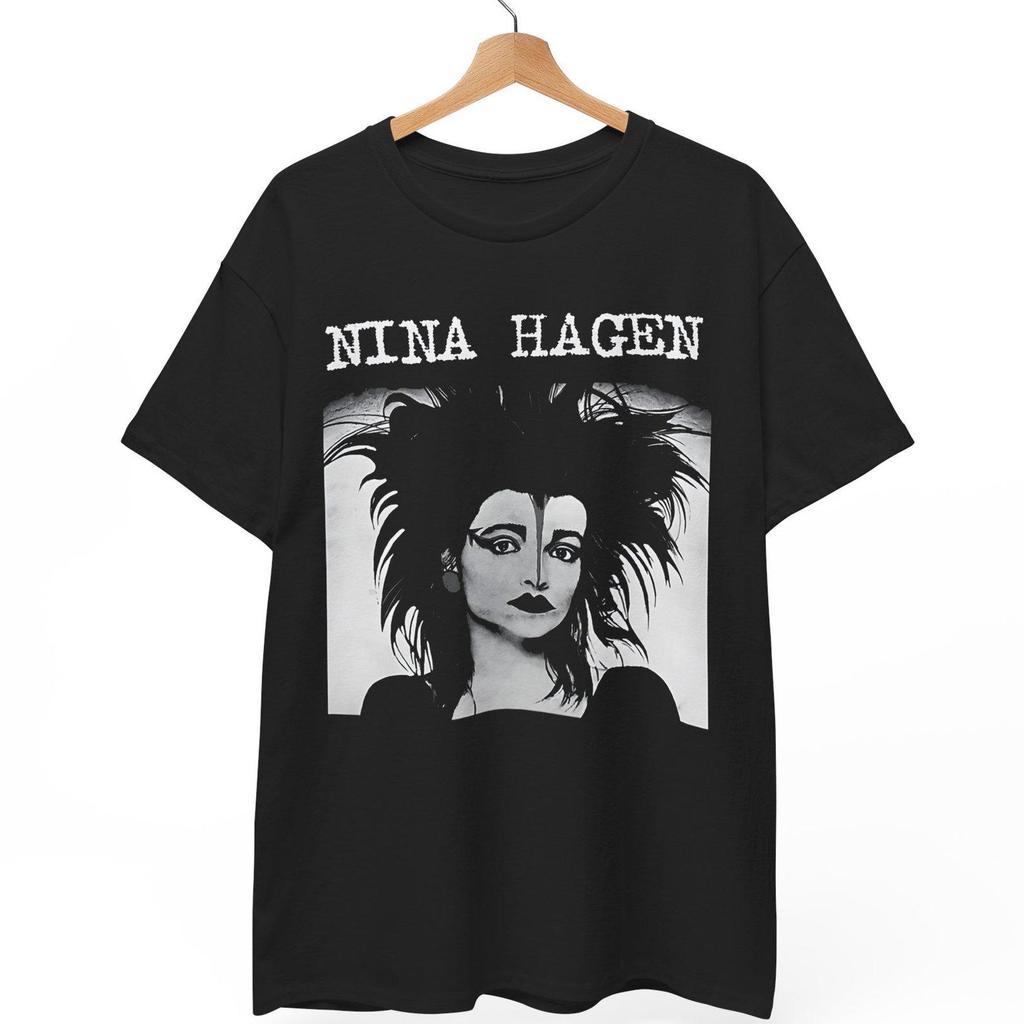 Vintage Nina Hagen Punk T-Shirt, New Wave Music Graphic Tee