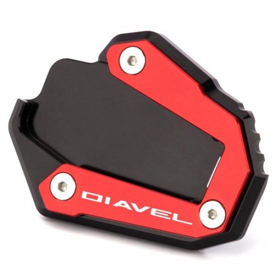 For Ducati Diavel 1260 1260S - Foot Side Stand Extension Kickstand Pad