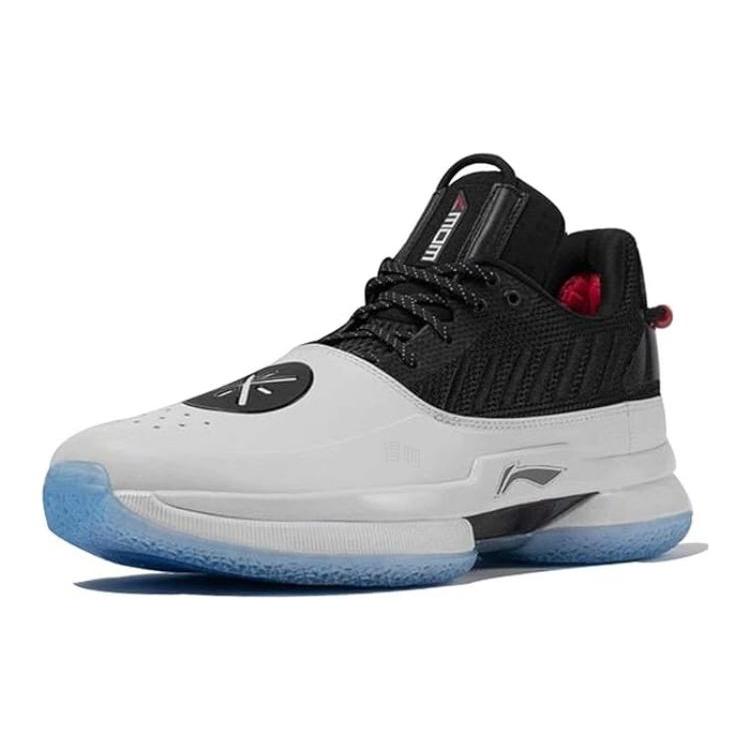 Li Ning WOW 7 Announcement Cushioning Slip Resistant Cushioning Slip Resistant Low top Basketball Shoes Womens ABAN135-1