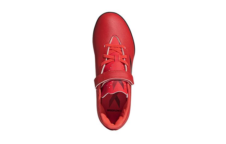 Kids' Sneakers Adidas X Speedflow .4 Tf Jr J Abrasion Resistant Low top Kids' Soccer Shoes Red Teenagers