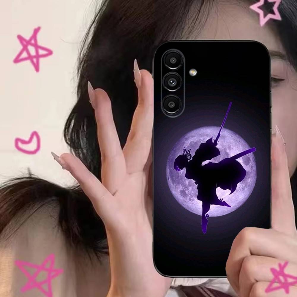 Чехол для телефона S-Shinobu Kocho для Samsung S24,S21,S22,S23,S30,Ultra,S20,Plus,Fe,Lite,Note,10,9,5G Черный Мягкий Чехол
