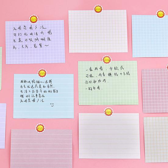 150 шт. Цветные индексные карточки Нелипкие Гладкое письмо Яркий цвет Компактный размер Широкое применение Толстые блокноты для сообщений Индексные флеш-карты Офис