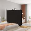 VidaXL Room Divider 2 Panels Folding Room Separator Privacy Screen Partition Living Room Decoration Black 350277