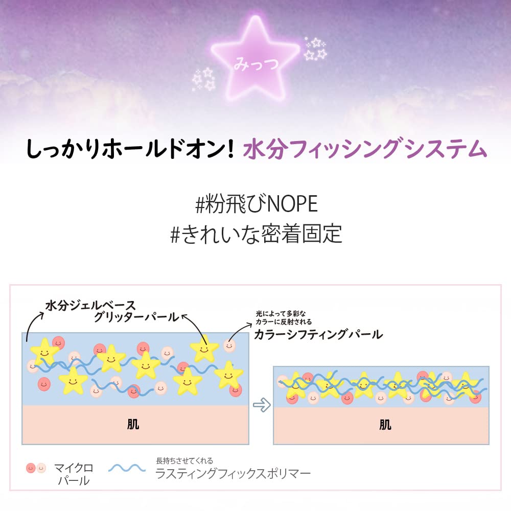 Peripera Жидкий глиттер Sugar Twinkle 02 Soda Pop Flakes