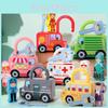 Puzzle Unlocking Montessori Toy Vehicle Kids Early Educational Development Play