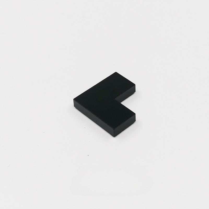 Совместимо с деталями строительного блока из мелких частиц 14719 2X2 Угловая световая пластина, угловая плоскость, прямоугольная световая поверхность