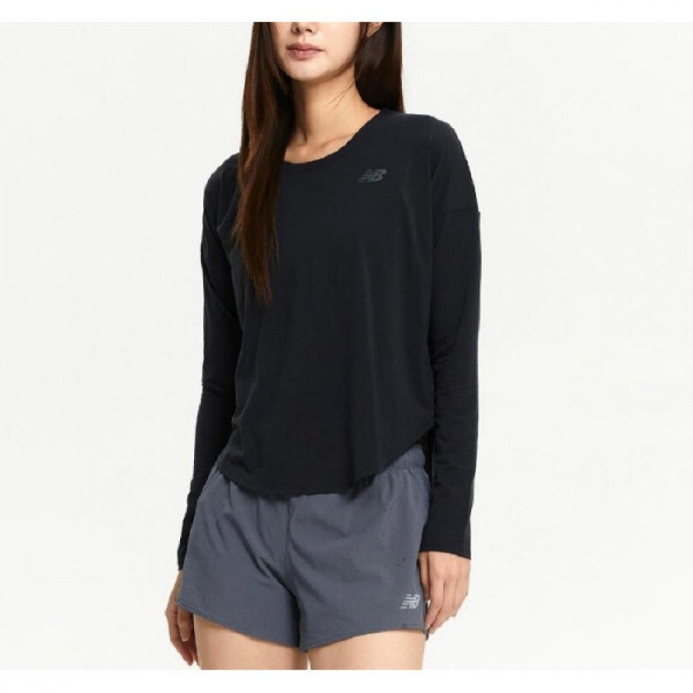 NeW Balance Relaxed Long Sleeve Tee W Semi Over B1 Nbnde4p152 19