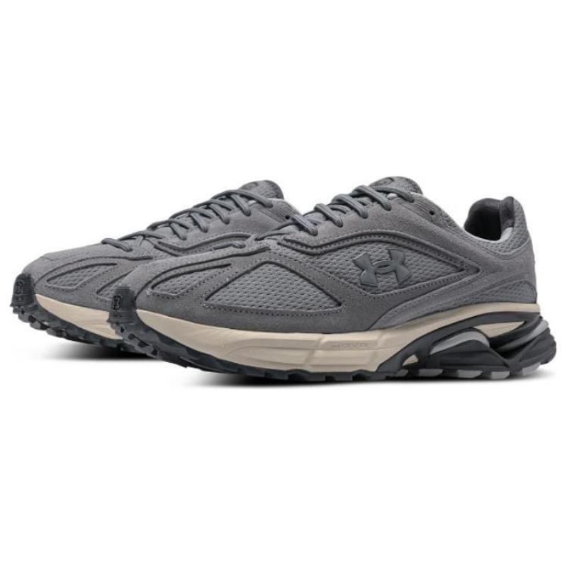 Under Armour HOVR Apparition Low-Top Casual Running Shoes Unisex Gray Sneakers 3027596-101