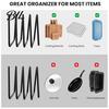 Organizers for Kitchen Metal Cutting Board Holder Countertop, Multi?Slot Organizer Stand Compact Shelf Chopping Boards, Lids, Bakeware Trays,