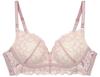 Two Hatch Wireless Enhances Bra U369 Smoke Pink Bra, Cleavage, Stress-Free, Lace, Cute, Stylish, Only, D65,