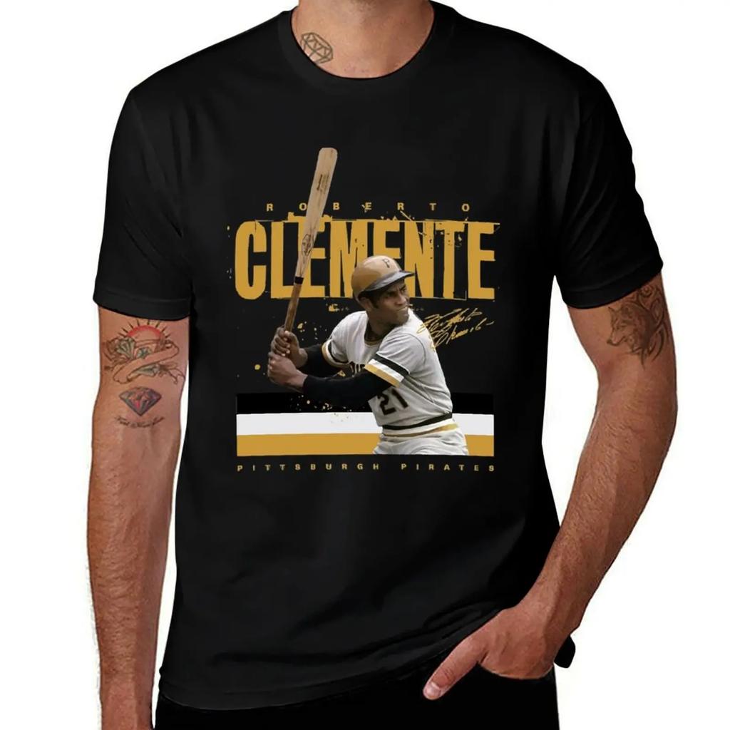 Róbértó Cléménté T-Shirt tops graphic t shirt vintage korean fashion oversizeds mens clothes