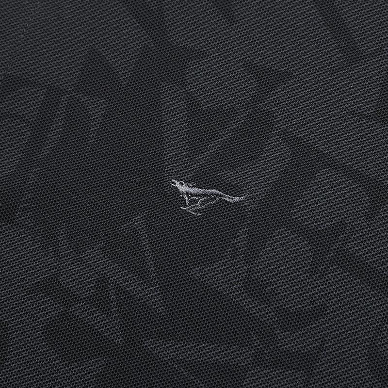 Seven Wolves Men's Letter Print Polo T-Shirt