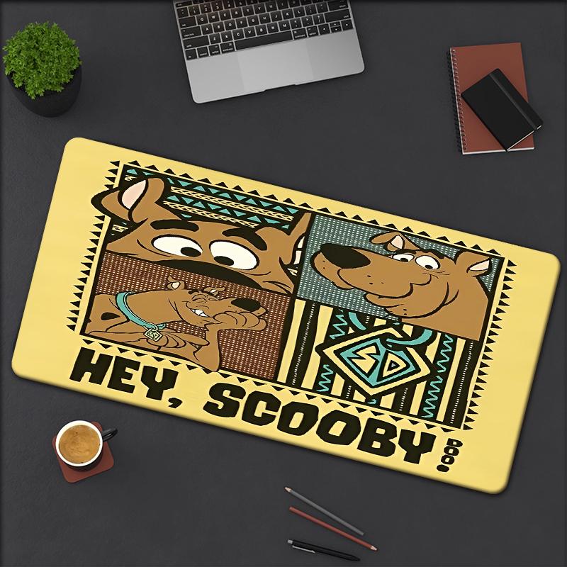 Scooby-Doo Theme Mouse Pad, Non Slip Rubber Base, Multifunctional Office & Home Decor, Perfect for Workspace Personalization.