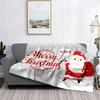 Home Decoration Plush Throw Sofa Blanket Bedspread Bed Fluffy Soft Blankets Decor Plaid Modern Halloween Merry Christmas Winter