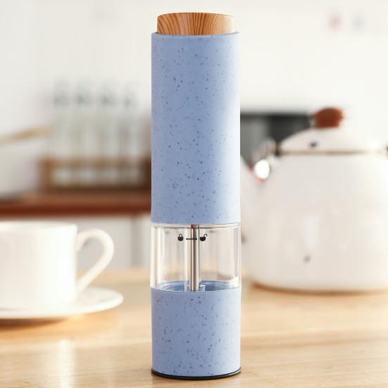 Мельница для перца с видимой регулировкой толщины, удобная электрическая машина для измельчения перца, товары для дома