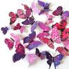 12PCS PVC 3D Butterfly Wall Decor Cute Butterflies Wall Stickers Art Decal Home Decoration Room Wall Art Wallpaper Party Decor