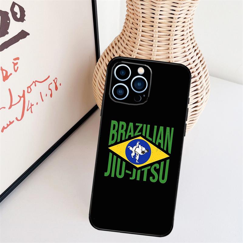 Чехол для iPhone 14 Pro 11 16 15 Pro Max 12 13 Mini Plus XS X XR с изображением Дзюдо BJJ Джиу-джитсу Funda