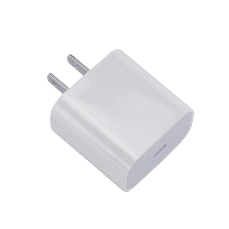 For Apple Charger 18W PD 3.0 Charger QC 4.0 3.0 USB Type C Quick Charge 4.0 For iPhone 11 12 Xs X 8 Ipad Fast Charging Power Type-C