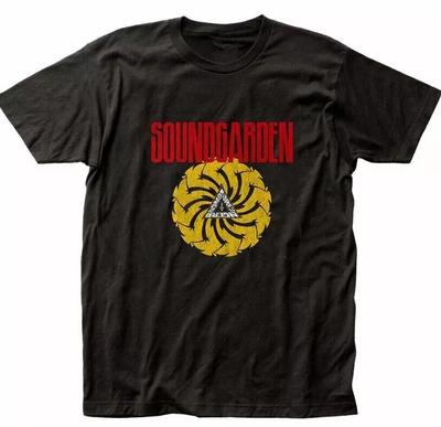 Футболка Soundgarden-Ba<wbr/>dmotorfinger, Тяжелая черная хлопковая футболка, Размеры от S до 5XL, Унисекс футболка