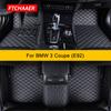 Car Floor Mats For BMW 3er Coupe E92 2005-2013 2Doors Auto Carpets Foot Coche Accessorie