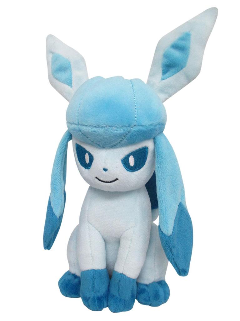 Sanei Boeki Pokemon ALL STAR COLLECTION Glaceon W11 x x H23cm Plush Toy Pokemon PP124 (S) D11.5
