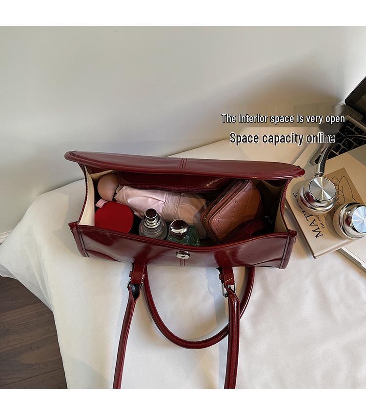 Осень 2025 Французская Ретро Сумка-Багет - Роскошная Женская Сумка на Плечо Высокого Класса