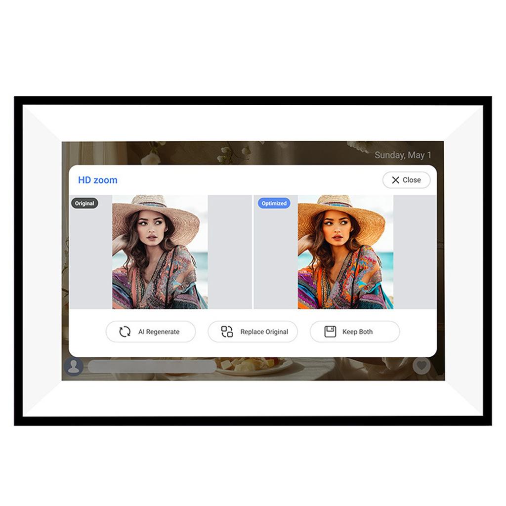 Умный цифровой календарь 10,1 дюйма HD сенсорный экран семейный планировщик со сменной цифровой фоторамкой